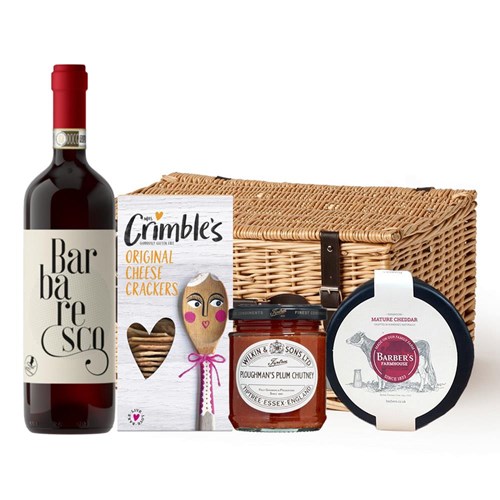 Antario Barolo 75cl Red Wine And Cheese Hamper